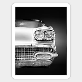 American classic car Bonneville 1958 Convertible Sticker